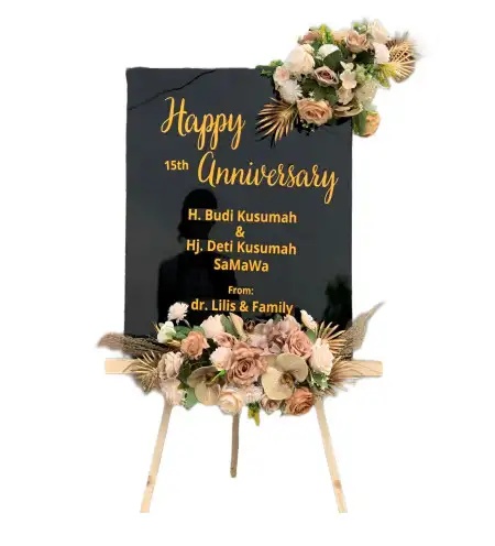 Papan Bunga Akrilik Rambang Kpk Tengah