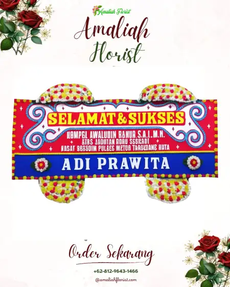 Papan Bunga Ucapan Selamat Rambang Kpk Tengah